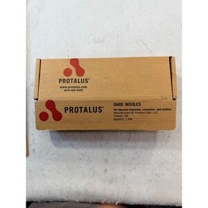 Protalus T100 Thin Series Shoe Insoles Womens Sz 7 Black Green Orthotic Pair new